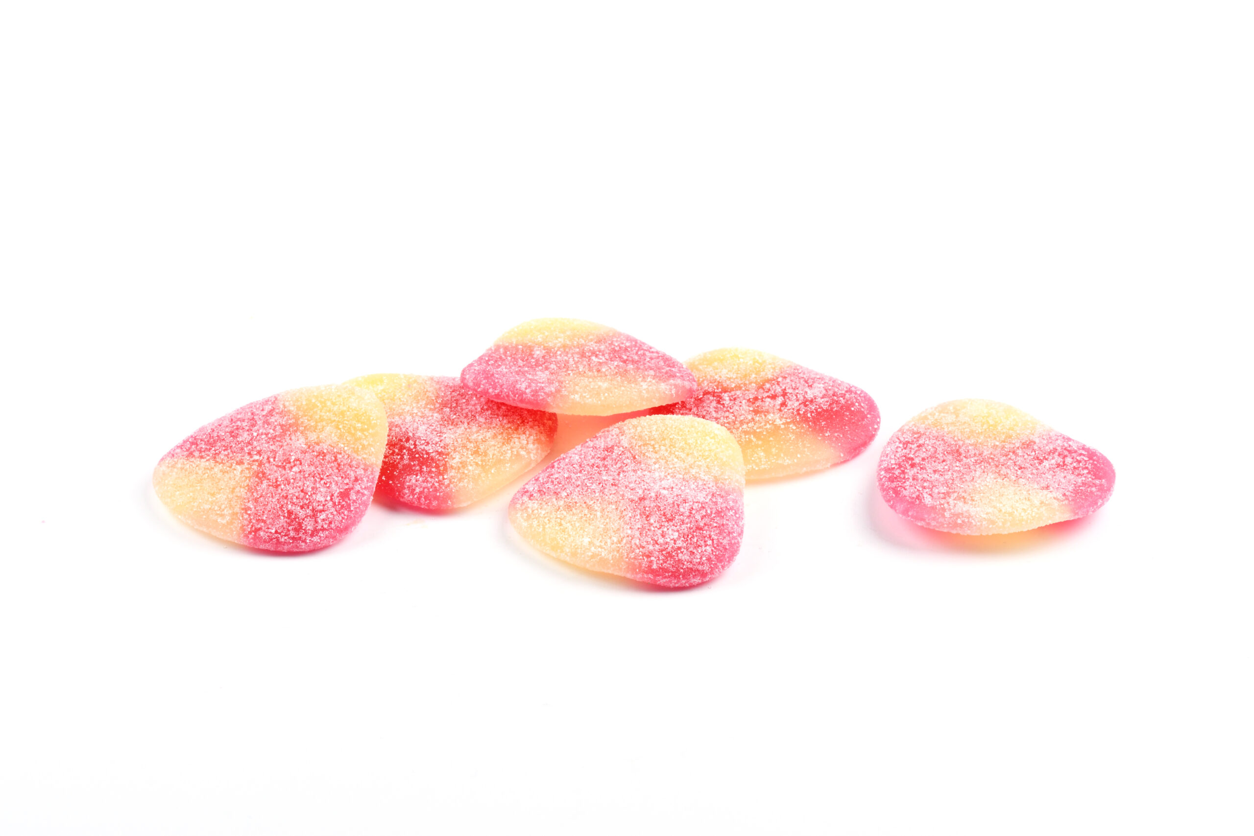 perzik snoepjes